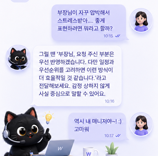 업무 고민 상담